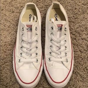 White Converse Low Tops